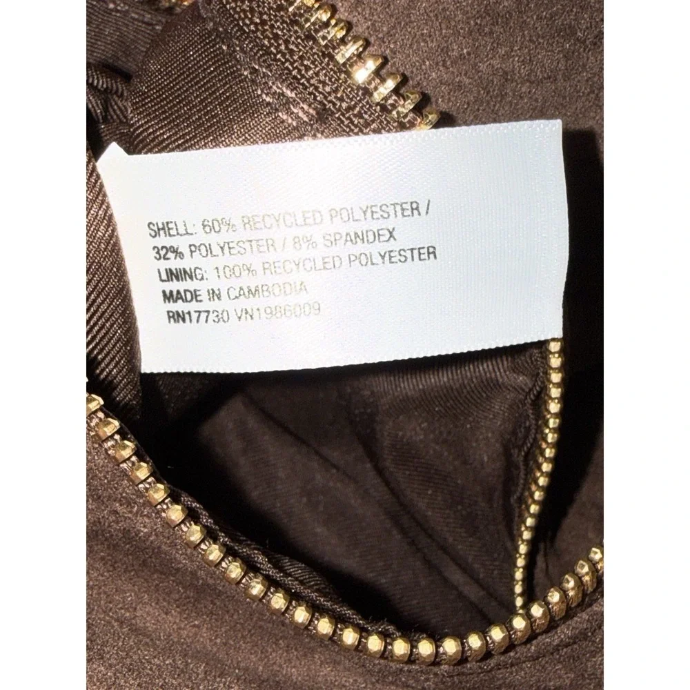 Faux Suede Hobo Shoulder Bag A New Day Target Slouchy Chocolate Brown Zipper